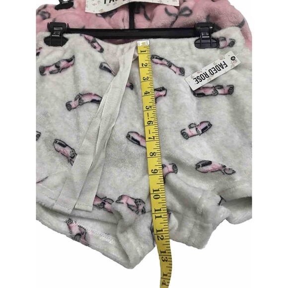 Fade Rose Women’s  Pajamas Shorts Size M Pink/ Ivory Color Intimate  Sleepwear - Picture 6 of 13